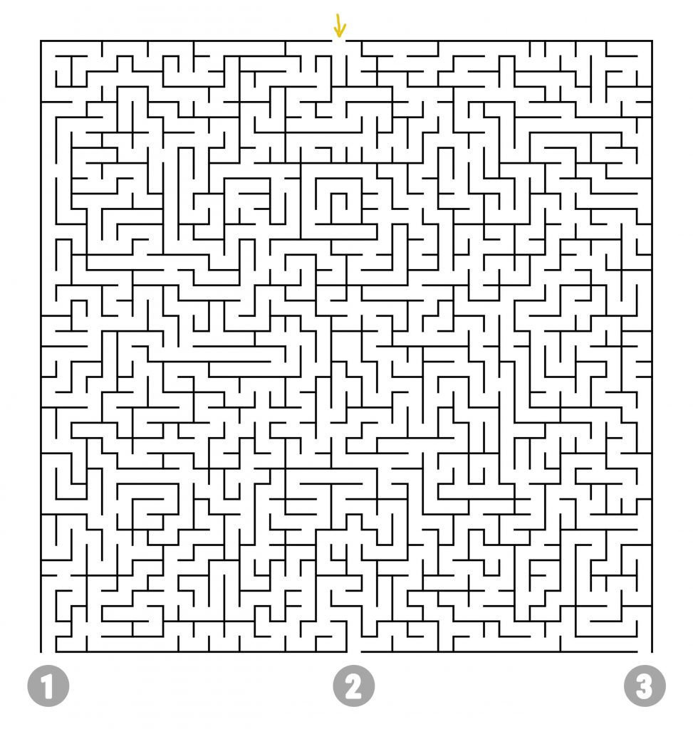 QUIZwentskalender-Labyrinth - QUIZmag - Popkultur-Rätsel für coole Köpfe
