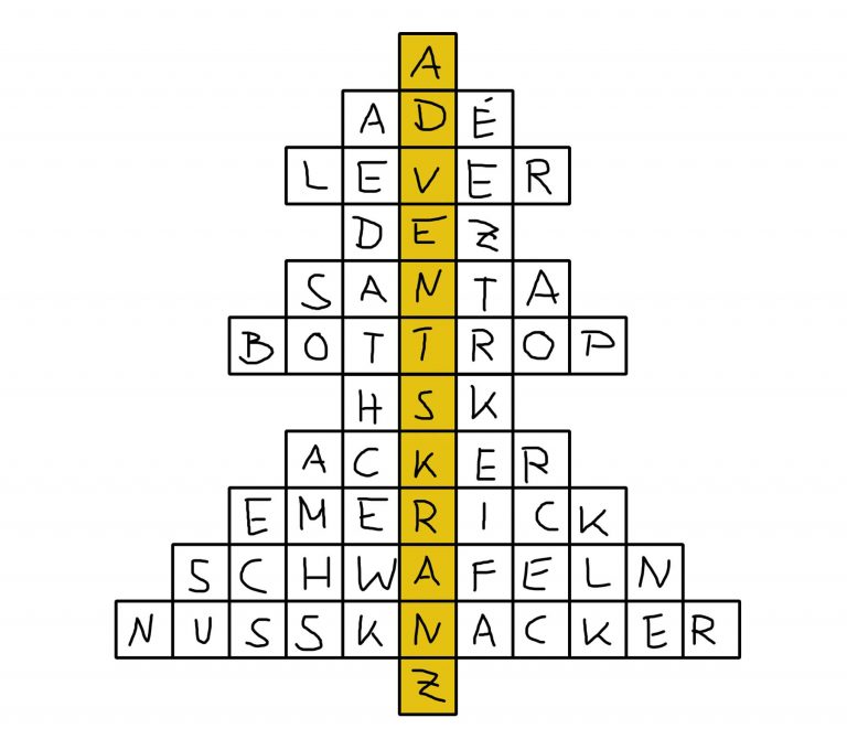 Weihnachtsrätsel für die FUNKE Mediengruppe - QUIZmag: Individuelle