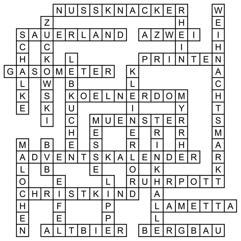 Weihnachtsrätsel für die FUNKE Mediengruppe - QUIZmag: Individuelle